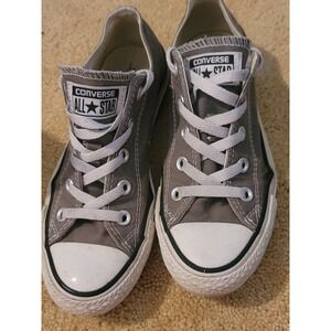 Converse All Star Low Top Canvas Sneakers Casual Shoes Gray Women's